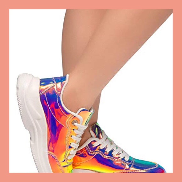 Shoes - ❗️NEW ARRIVAL❗️Holographic Sneakers
